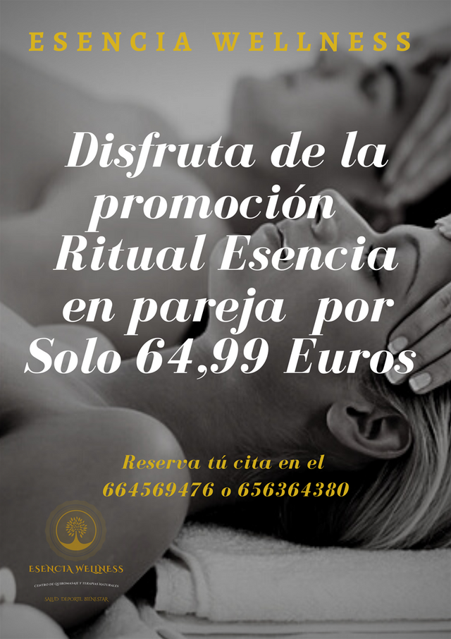 PROMOCIÓN  RITUAL ESENCIA EN PAREJA 64,99 €